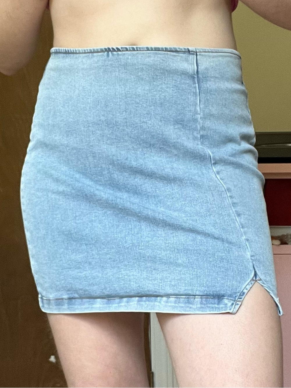 Jean Mini Skirt